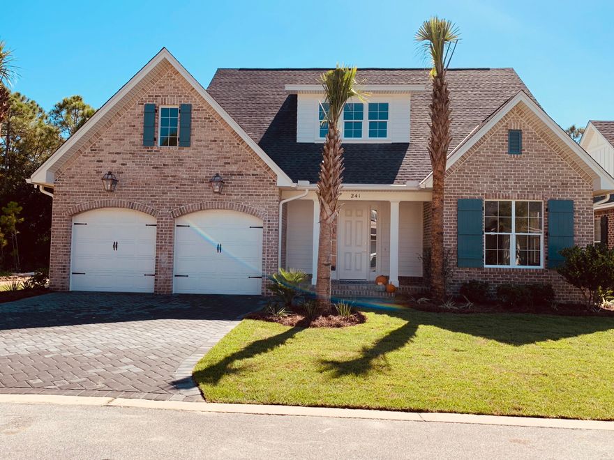 Brand new construction in picturesque Emerald Bay by local & top award winning builder Huff Homes of Florida. This expansive custom home is perfect for your family offering a large open floorplan, center kitchen island, crown molding, upgraded trim and 8' Classique raised panel interior doors, under mount sinks & a $4,850 appliance allowance just to name a few. For added security, this home comes completely pre-wired for an alarm system, home theater and outside speakers. As with all Huff homes, this home boast quality & comfort.