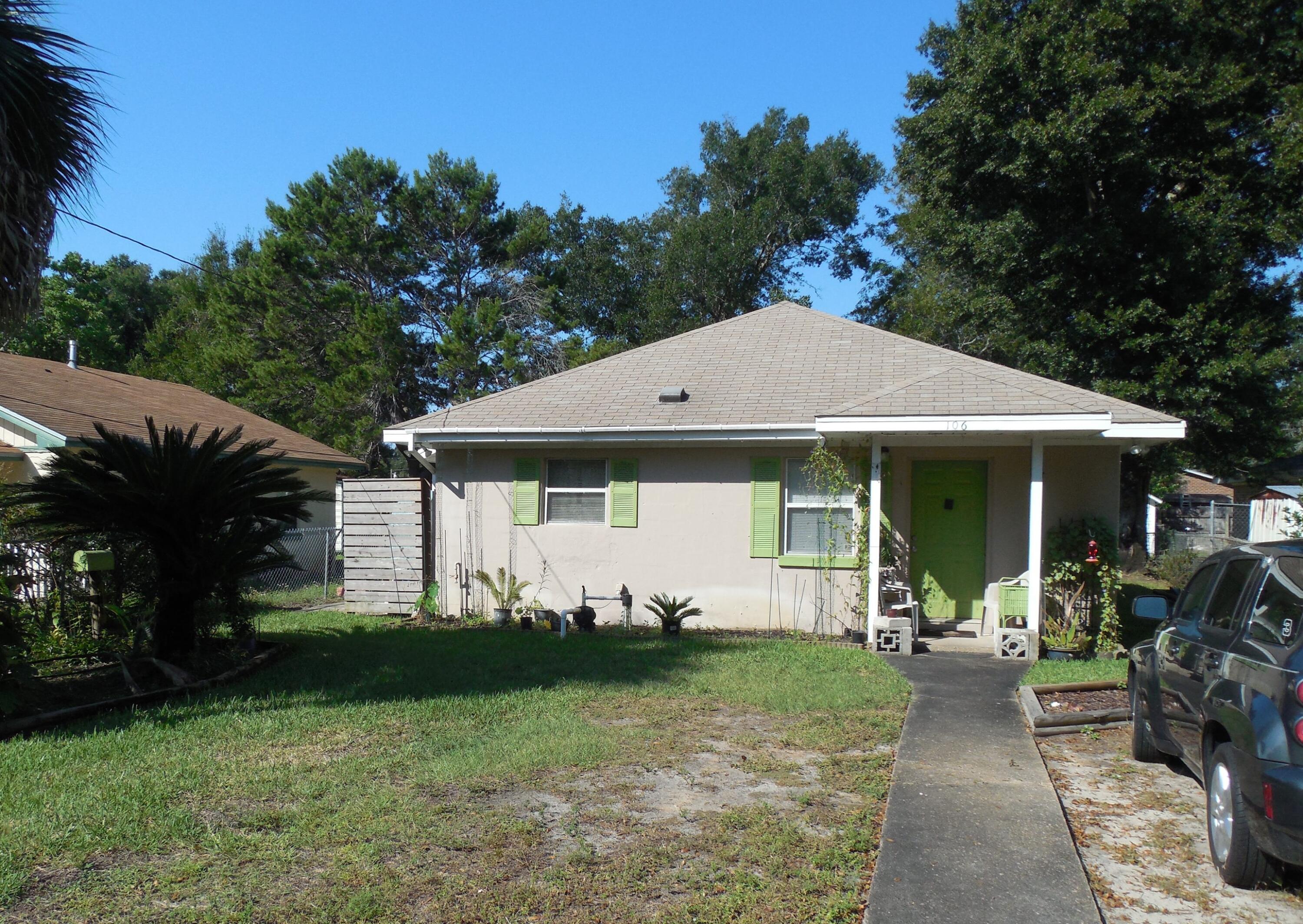 Your chance to make this 2-bedroom, 1-bath Florida cottage your own. This charming, centrally located Florida cottage was renovated in 2005 down to the studs with New Copper Wiring, Plumbing, Windows, and Built-Up Roof. New HVAC 2023. Seller will pay up to $7,500.00 toward New Roof at Closing. The property sits on a nice-sized lot, providing plenty of space for outdoor activities and relaxation. A storage building is also included, perfect for storing outdoor equipment, tools, or other items. The yard is a great bonus for any homeowner. This property would make a great starter home or investment property.