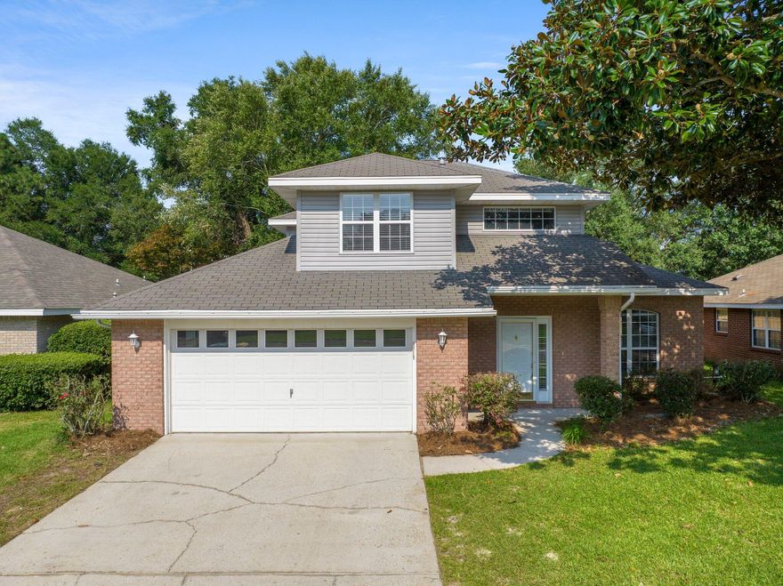 Available NOW...This is a great home in an ideal location! Award winning schools, parks, athletic fields and the library are just a few blocks away. The freshly painted open floor plan features a flex space that could be used for dining, an office or a second living area. Leading into the great room, the gas fireplace is the focal point while the high ceilings provide a light and airy feel. New luxury vinyl plank flooring has been installed throughout the main living areas. New carpet in the bedrooms. The eat-in kitchen has tile floors and plenty of cabinets and counterspace. A half bath and laundry room are also located on the first floor. The master bedroom has a large walk-in closet, adjoining master bath with double sinks, garden tub and a separate shower. Upstairs you'll find two  two additional bedrooms as well as another full bath. Don't miss the screened porch overlooking the private fully fenced back yard. If you're looking for an updated home in an IDEAL location...call to schedule your showing today!!Owner will consider pets with restrictions. Any pet must be spayed/neutered, housebroken and current on all shots. Requires a non-refundable pet fee. Any person at least 18 years old must apply separately. Tenants required to carry renter's liability insurance. Ice Maker not warranted