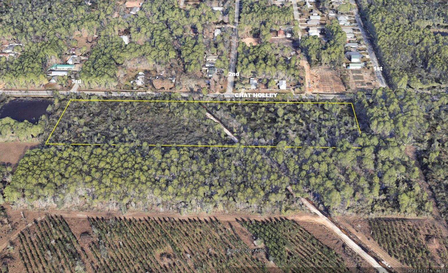 Strategically located halfway between Destin and west Panama City and south of Choctawhatchee Bay, this fantastic development opportunity parcel along Chat Holly is in the booming area of Santa Rosa Beach. Close to the sugar-white sand beaches of South Walton County Florida, the world-famous playground of 30A is just 5 minutes away. Zoned 2 units per acre residential, with possible rezoning to commercial. Buyer to verify all data for their particular use. No survey.