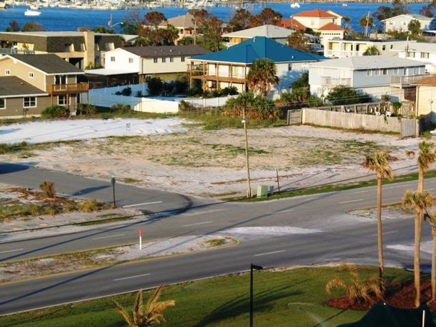 Large corner lot on Okaloosa Island, just waiting for the beach house of your dreams to be built on it! Less than half a mile to the beautiful emerald waters of the Gulf of Mexico! Don't miss out on this opportunity to own your piece of paradise!