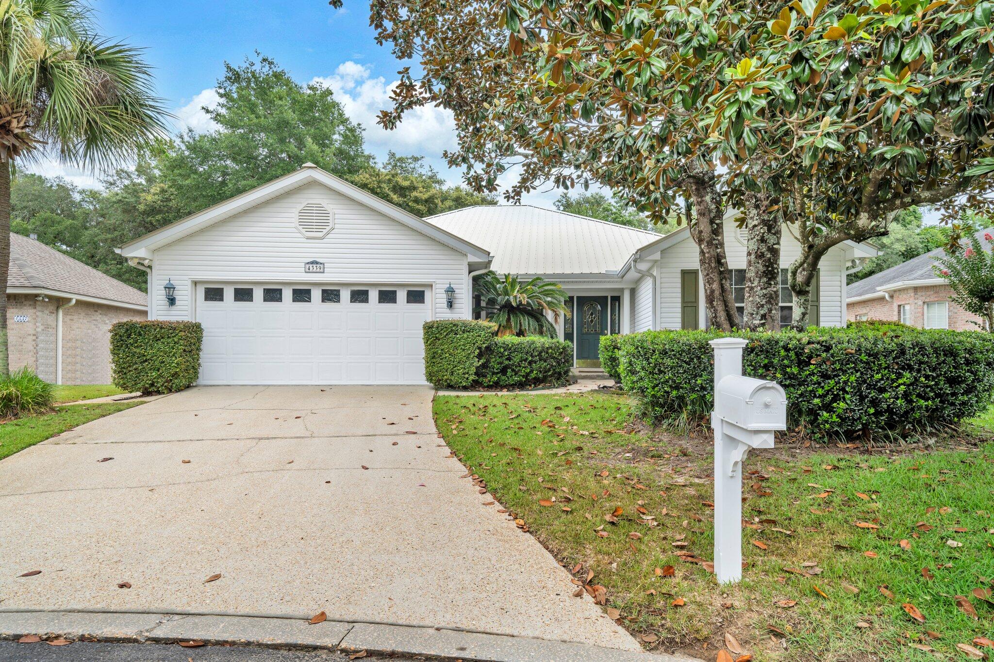 Discover this delightful home nestled in the heart of Bluewater Bay. Featuring 3 spacious bedrooms and 2 bathrooms, this residence exudes warmth and charm. The open-concept living area is perfect for entertaining, complete with a cozy fireplace and large windows that bathe the space in natural light. The kitchen boasts granite countertops and stainless steel appliances, ideal for culinary enthusiasts. Step outside to a beautifully landscaped backyard oasis, perfect for relaxation or gatherings. Conveniently located near schools, parks, and shopping, this home is a hidden gem! Don't miss the opportunity to make it yours!