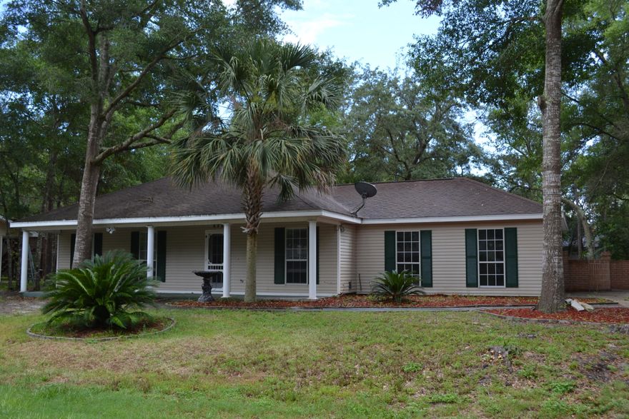 HUGE PRICE REDUCTION!! Bring all offers for this base area 2000 sq ft including back porch canal property! Perfect North Santa Rosa Beach location, on quiet street, near hospital, shopping and restaurants. For this Bayou Water Home - RIGHT FROM YOUR BACKYARD - bring your paddleboard, kayak, jetski or flat John boat right out to deep water! There is an overpass that must be maneuvered & has a 5'ft clearance. Home surrounded with fully matured trees, screened in patio, 3/bed, 2/bath and plenty of storage areas. Positioned perfectly in Santa Rosa Beach with boat accessibility to the bay or short drive to beaches.