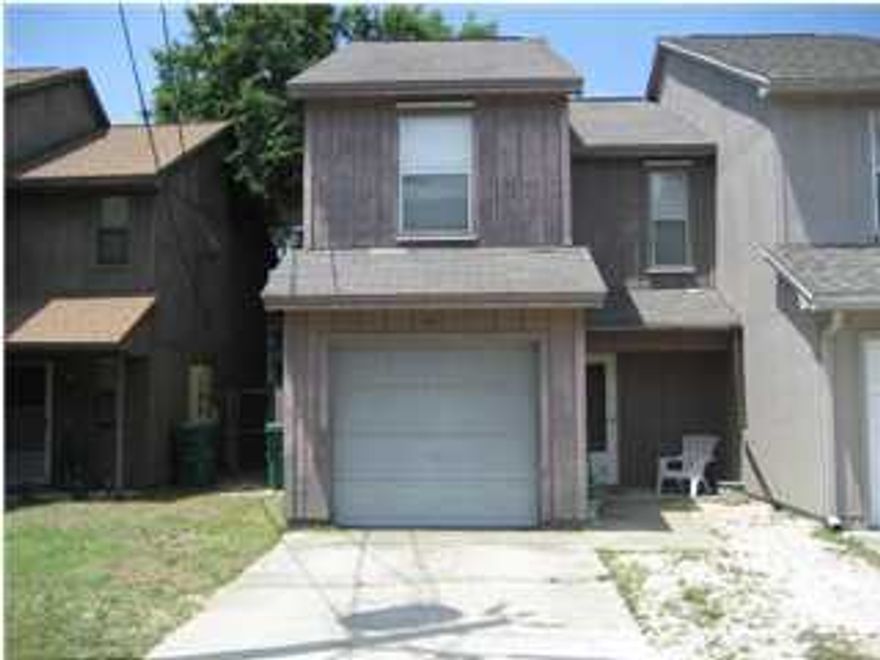 Nice size townhome. It has lots of room and closets. Laundry room is upstairs with the bedrooms. Large kitchen with breakfast bar. The interior is very bright and open. Both bedrooms are upstairs and have their own bathroom. The downstairs has a half bath. The area in the rear of the unit is fenced for your privacy. Oversized one car garage with lots of storage area. The parking is tough but you have the garage as well as the driveway and in front of the unit. If you have another vehicle the owner has said you can park on the gravel which is the front yard. The owner would prefer no pets but is willing to consider pets upon approval. Call our office for a viewing today