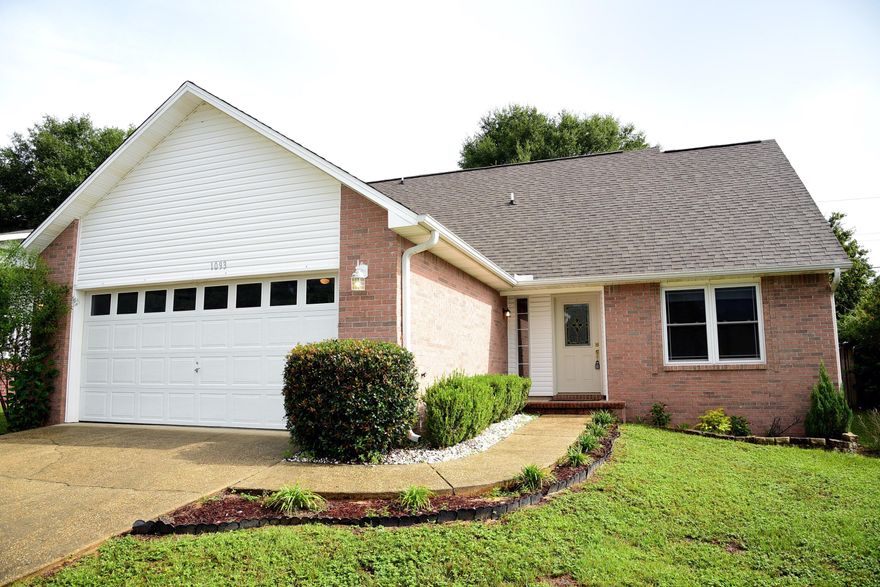 Lovely Home in quiet sub-division in close proximity to schools, bases & shoping. Upon entry, the dining room is to the right. Ahead is the spacious family room with fireplace. To right is breakfast area & very nicely appointed kitchen with stainless appliances (ice maker not warranted) & oak cabinets. Home features 18'' tile in all of the living and wet areas. New carpet in other areas of the home. Very open floor plan with vaulted ceilings. Master Bedroom with Master Bath are on the 1st floor. Other three bedrooms are upstairs with full bath. Master Bath has double vanity, whirlpool tub (jets not warranted), separate shower and walk in closet. Nice size fenced backyard with open patio. NON SMOKING UNIT. SMALL PET UNDER 25 LBS CONSIDERED restrictions apply.