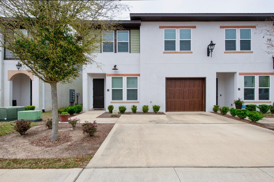 Welcome to the exclusive gated community of Destin Oaks!  Built by local builder, John Cunningham. 2062 sq ft of living space in this gorgeous townhome in central Destin.  High impact windows and doors, stainless steel appliances, walk in closets in ALL bedrooms  Walk in Master shower and separate tub.  All wood cabinetry and granite counter tops in the kitchen and baths.  Two Carrier AC units, heat pump water heater which helps keep the garage cool upgraded carpet and best carpet pad In addition to these, MANY UPGRADES were added to this property by the present owner.  (See attachment)  You won't believe the quality in this home! Enjoy the neighborhood pool and clubhouse and Florida living at its best!  The beautiful beach and the Harbor are just minutes away from this location