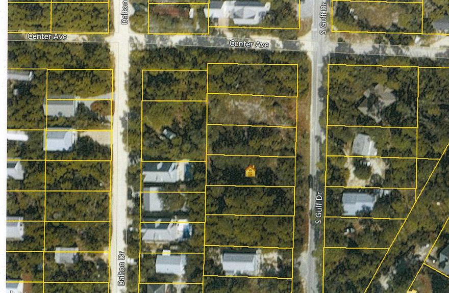 Nice wooded lot on South side of Hwy 98 on Gulf Drive in Eastern Lake Subdivision. there is a public beach access at the end of the road, in walking distance. Located near Seagrove with many restaurants to choose from and shopping.
