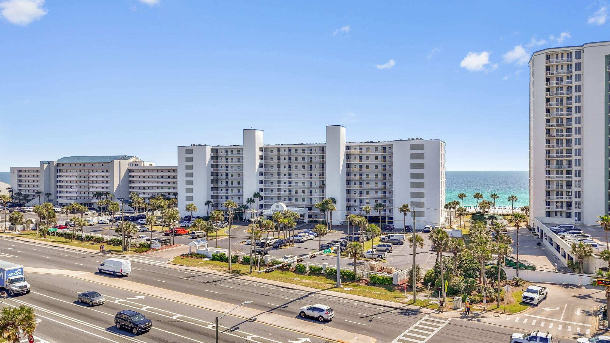 Experience the epitome of Gulf Coast luxury in this fully renovated 2-bedroom, 2-bathroom gulf front condo at Sterling Sands in the heart of Destin, Florida. This meticulously updated unit offers an unparalleled blend of modern sophistication and coastal charm.The current owners have spared no expense in transforming this condo into a true masterpiece. Every detail has been thoughtfully reimagined, starting from the sheetrock and extending to every corner of this stunning property. Step into the living room, where elegant shiplap walls create a coastal ambiance that perfectly complements the breathtaking Gulf views visible through wall-to-wall windows.The gourmet kitchen boasts amazing granite countertops and state-of-the-art stainless steel appliances, making it a chef's dream. High-end flooring runs throughout the unit, adding a touch of sophistication to every step. Both bathrooms have been completely redesigned with new fixtures, offering spa-like retreats within your own home.
As an owner at Sterling Sands, you'll enjoy an array of resort-style amenities. Take a dip in the 71-foot Gulf-front pool (seasonally heated) or relax in the outdoor hot tub. Stay active in the beachside fitness room, and grill up your catch of the day in the covered barbecue area.
Located on a private white sand beach, Sterling Sands provides the ultimate coastal lifestyle. The central Destin location puts you just steps away from popular attractions like The Track Family Fun Park and just a short distance to renowned restaurants like Ruth's Chris Steak House and Boshamps Seafood and Oyster House.
This turnkey property presents a rare opportunity to own a piece of paradise in one of Destin's most sought-after complexes. Whether you're looking for a vacation home or an investment property, this fully renovated condo at Sterling Sands offers luxury, comfort, and the unparalleled beauty of the Emerald Coast right at your doorstep.