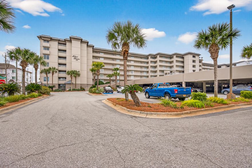 Over 9% STR income for 2025 from the out of town managing seller. Unit 109 at Island Princess on Okaloosa Island has a proven track record of making money. Step into this updated 3 bedroom 3 bath ground floor unit and enjoy the convenience of no waiting for an elevator and even a deeded covered parking space just feet away from your front door. Once inside you'll be amazed by nearly 1350 sqft of furnished coastal elegance and just seconds away from the sugar white sands of the Gulf of America. This unit features  1 king bed, 1 queen bed and a set of bunk beds along with a sleeper sofa for the large family needing extra room. Having the 3rd bathroom really makes vacationing easier for guests needing their own privacy. As of the listing date there are no upcoming special assessments. or construction to worry about along with verified actaul rental income makes this unit a great investment. Please call your favorite real estate agent for a private viewing.
