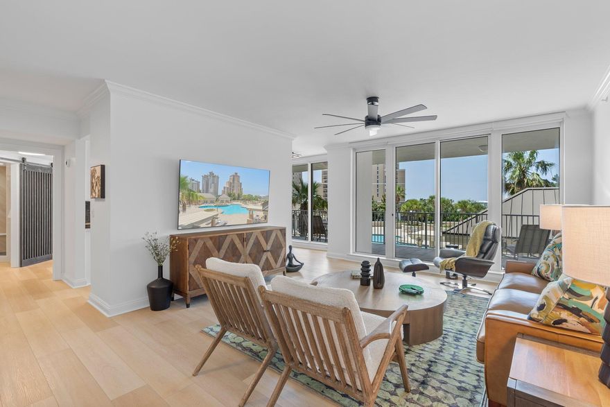 Welcome to 1 Beach Club Dr Unit 305, a beautifully remodeled in 2024 2 bedroom, 2.5 bathroom condo located in the exclusive, gated, non-rental building of One Beach Club Drive within Sandestin Golf & Beach Resort. This TURNKEY residence is truly move-in ready--offering a spacious, open floor plan with upscale finishes throughout. From the moment you enter, you're greeted by natural light, extensive upgrades, NEW flooring, all new appliances, brand new furniture and designer details that create an elegant coastal atmosphere. The oversized primary suite includes a spa-like bathroom, walk-in closet, and private access to the expansive balcony--perfect for enjoying peaceful mornings. This home includes a stylish queen-sized Murphy bed for extra guests. As a resident of One Beach Club, you'll enjoy a luxurious lifestyle with access to resort-style amenities including a private pool and hot tub, 2 gas grills, theatre room, fitness center, tennis court, a beautifully designed clubroom for gatherings, assigned covered car parking and a deeded golf cart space available for purchase. One of the unique highlights of this unit is the ability to watch your children or grandchildren enjoy the pool area right from the comfort of your balconyoffering the perfect blend of relaxation and connection. This is resort living at IT'S FINEST within this amenity rich condo building of 2nd homeowners and primary residents.

Ownership includes a mandatory Beach Club membership, granting exclusive access to a private, gulf-front pool, direct beach access, beachfront dining, shaded lounge areas, and premium resort-style amenitiesperfect for relaxing, entertaining, and enjoying the best of Sandestin's coastal lifestyle year-round. Just beyond the gates, Grand Boulevard offers a vibrant mix of dining, shopping, and entertainment, all easily accessible by golf cart. Enjoy the weekly Saturday farmers market, seasonal events, and a variety of upscale restaurants and boutiques, all just minutes from your front door!