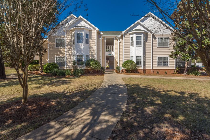 What a great unit overlooking the community pool. Located in building 10 on the second floor, this unit is ready for a new owner. Owner has meticulously prepared this unit for a new buyer by doing the following items: All new stainless appliances, new washer/dryer, some new interior doors, new paint throughout, new outlets and switches, New sprayer for kitchen sink and new countertops for master bathroom. Seller also has had the ceiling scraped and painted to ready this unit for sale. New LVP flooring was installed in 2015 and the HVAC unit was replaced in 2015. This is a must see unit to view and to say yes to this new home.