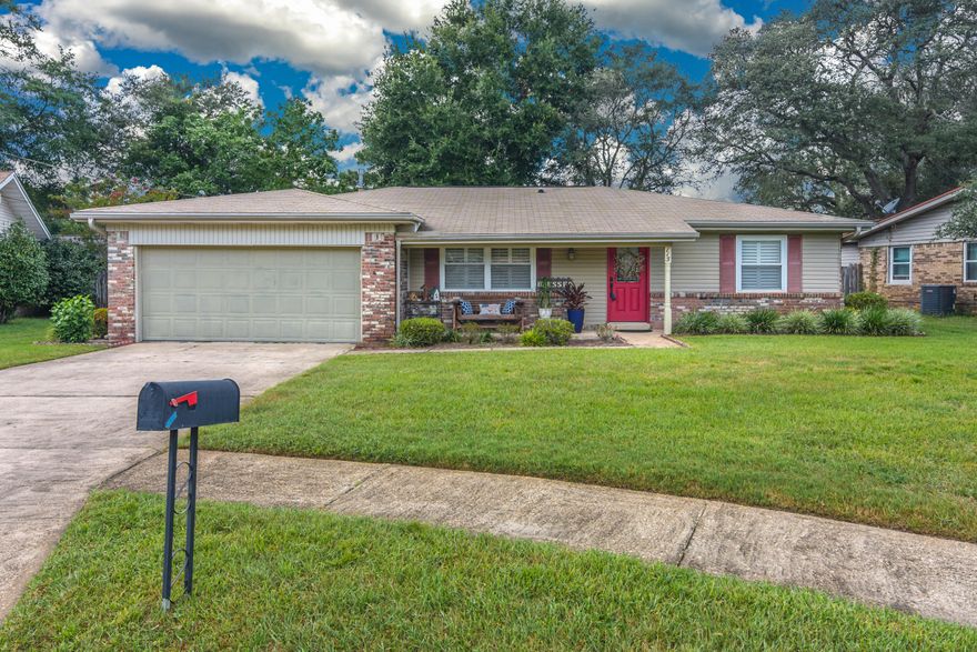 Don't miss out on your opportunity to own this beautiful one owner home located in the heart of Niceville.  How often to you find a one owner home that was built in 1975. This home is a beauty and has been meticulously maintained. Seller have replaced the siding on home, updated the kitchen and bathrooms, new interior doors, newer windows and laminate flooring throughout the home. Home features two living areas, dining room, Tankless hot water heater was installed in 2010 and HVAC replaced in 2011. All windows come with plantation shutters.  Walking distance to schools, and shopping.   Only minutes to Eglin AFB, and about 20 minutes to Duke Field and 7th Special Forces. This is a home you must see.  Call today to view  this home.