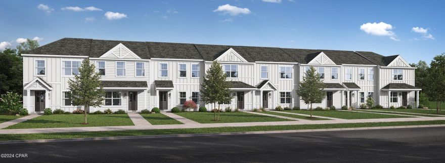 NEW construction opportunity awaits in this classy 3 bedroom, 3 bath townhome. With clean lines and attention to detail, the Tyndall is sure to impress. You'll enjoy all Panama City has to offer with its white, sandy beaches, tourist attractions, shopping, and savory restaurants. Your new townhome provides the perfect work/life balance and is within miles of Tyndall Air Force Base. Whether you are a savvy investor or first-time home buyer, we know you'll enjoy the satisfaction and warranty that comes from owning a brand new home! Need a place for Fido? Take your pup to play in the community dog park and meet some neighbors while you're there. Call now for your tour!