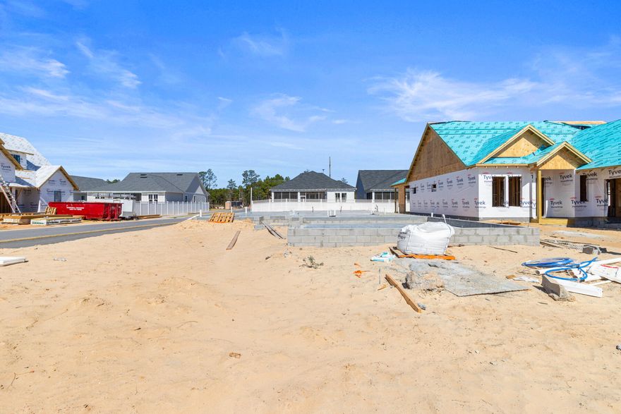 Welcome to the Florence floor plan by Arkon Group, a stunning new construction home situated on a corner lot in Powell Landing West in the Watersound Origins community. This thoughtfully designed residence offers 4 bedrooms, 4 bathrooms, and 2,484 square feet of beautifully crafted living space, perfect for those seeking modern comfort and style. Step inside to discover quality finishes such as LVP flooring, 10' ceilings, crown molding, shiplap wall accents, and an open-concept layout designed for effortless entertaining. The chef's kitchen is a true showpiece, featuring high-end stainless steel appliances, wood cabinetry with easy glide drawers, under cabinet lighting, and kitchen island with quartz countertops. The spacious living and dining areas flow seamlessly, creating an inviting atmosphere for gatherings. Unwind in the primary suite, which boasts a spa-like bath with a tiled shower and freestanding tub. Three additional guest bedrooms, each with access to a full bath, provide ample space for family and visitors. Enjoy peaceful outdoor living with a spacious and private screened rear porch, perfect for year-round enjoyment. A side load 2-car garage with access to the attic, provides plenty of room for storage!

Experience refined coastal living in one of Watersound Origins' most sought-after neighborhoods nestled alongside Lake Powell. The Watersound Origins community offers an unparalleled lifestyle in South Walton - exceptional amenities, notoriously friendly and welcoming atmosphere, zero short-term rentals, and close proximity to all that 30A and Inlet Beach has to offer. Enjoy the zero-entry pool, playground, sports courts, and fitness center at the Village Commons, play a round of golf the Origins Golf Course, or take a walk along the many miles of walking and biking trails that wind all throughout the neighborhood! 

Estimated completion: mid-July 2026

The new Watersound Town Center located at the entrance to the community offers several fantastic dining options (casual and formal), medical services, Starbucks, Publix, a Pavilion that hosts events year round, and more!