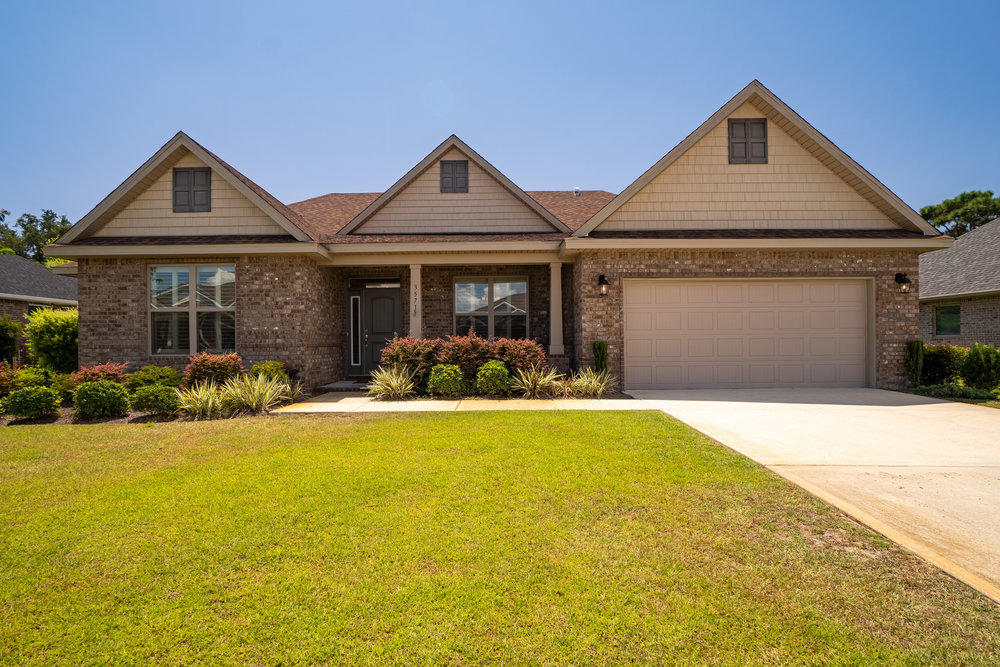 Make your way over to 3571 Pelican bay! You won't want to miss this gorgeous 2017 build by Holiday Builders. The Beaufort design boasts luxurious finishes, versatility in design, and beams with beautiful natural light. Upon entering, you are greeted by a grand foyer that opens up to a study and formal dining area leading back to a family room. Showcasing the family room is a wall of windows filling the room with natural sunlight. The chef of the house won't miss a beat with the kitchen overlooking the family area and additional room towards the back for an entertainment area. The master bedroom is the perfect owner's retreat equipped with a vaulted ceiling and sitting area for a cup of tea and late night read. This house has everything you have wanted and more!