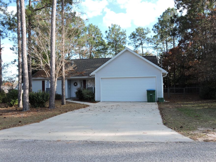 Located South of I10 Available Now! Very nice 3BD/2BA split bedroom floor plan located in a quiet neighborhood with an easy commute to the bases. This house was renovated in 2012 to include painting, new light fixtures, counters, sinks, appliances and tile throughout the house. It features an eat-in kitchen, plenty of counter space and cabinets, pantry and comes with all the appliances you'll need (new side by side refrigerator with icemaker, stove, microwave, and quiet dishwasher). Open floor plan with formal dining room, living room under cathedral ceilings and nice eat-in kitchen with bay windows. The nice master bath has new tall cabinets, double sinks and double closets. Inside separate laundry room with washer/dryer hook-ups located just off kitchen. The backyard has