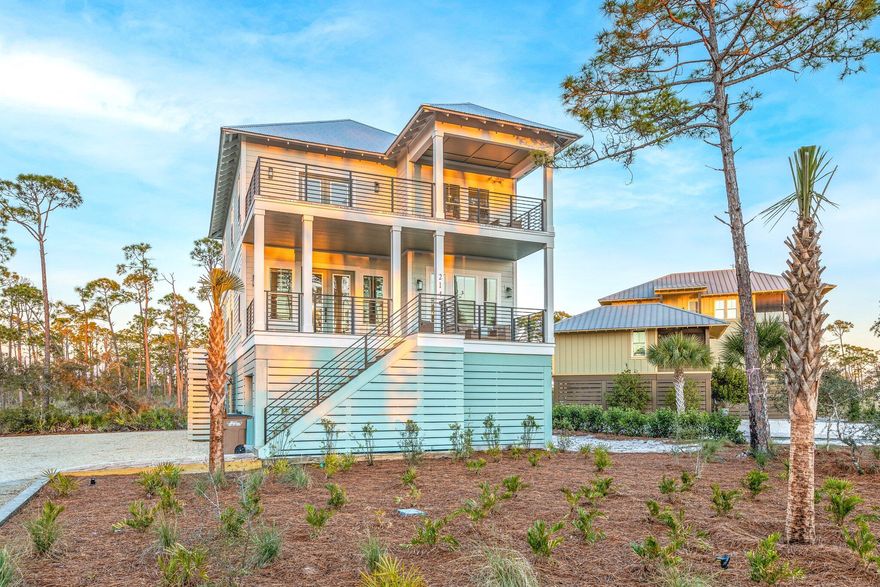 Seller offering concessions with strong offer.Investors take note: 100% bonus depreciation eligible with a cost segregation study!  Consult your CPA for details and requirements.This is a PROVEN INCOME-PRODUCING PROPERTY with returning snowbirds already booked!INCOME HISTORY:2022: $122,873 (202 nights, $608 ADR) 2023: $113,435 (201 nights, $564 ADR)2024: $104,399 (188 nights, $555 ADR)   2025 YTD: $68,568.38*FUTURE BOOKINGS NOT YET RECEIVED2025: $8,3832026: $20,500PROPERTY FEATURES: --Sleeps up to 12 in 3 Bedrooms, 1 Bunk Room, and 2 Sleeper sofas
--2 car garage is HUGE and features a HOT TUB, painted shuffleboard court, bike storage, and room for much more!
--Water view of St Joe Bay from 2nd floor
--Even the laundry room has a bay view!
--Master suite downstairs with en-suite bath
--2 BR + Bunk Room and 2 full baths upstairs
--Balcony off of kitchen with table for 6, BBQ grill, and water/nature views
--Pantry storage in kitchen
--Whirlpool appliances
--Dining seating for 6 + 3 more at the island
--Master closet downstairs also features W/D hookups if desired (in addition to laundry on 2nd floor)
--Tons of storage; multiple owner's closet possibilities
--Beautiful wide plank LVP flooring
--Covered front deck on main living level
--Bay-facing balcony on 2nd living level

Owner will share guest contact info for future bookings to make your rental marketing a breeze!