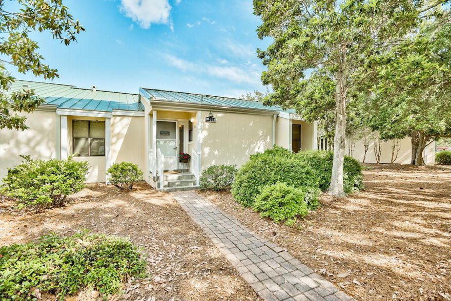 Entertain in this 2 bedroom, 2 bath updated home centrally located with beautiful tranquil lake views with an additional bunk room! Updates include two new HVAC (2015), and in 2018, popcorn ceiling removed, new paint throughout, LLVT flooring, and new backsplash in the kitchen. The kitchen is open to the living and dining room with views through to the screened porch. Step down to the great tiled, covered screened porch with plenty of space to relax and enjoy the beautifully landscaped lakefront views.
Sandestin Golf & Beach Resort owners enjoy access to two SOA pools and 2 resort access pools, one beachside and one bayside. As an introduction to the Sandestin lifestyle, we invite our new owners to explore some of the amenities that make Sandestin special. The listing brokerage and seller(s) are presenting the buyer(s) of this property with a golf foursome at one of our three championship courses, an introductory membership at the unrivaled Burnt Pine Golf Club, one spa service up to $100 in value, and (2) 90-minute rounds of court time at Sandestin Tennis.

Sandestin Golf and Beach Resort is a major destination for all seasons and all ages, and has been named the #1 resort on Florida's Emerald Coast. This magical resort spanning over 2,000 acres is comprised of over 70 unique neighborhoods of condominiums, villas, town homes, and estates. The resort features miles of sandy white beaches and pristine bay front, four championship golf courses, a world-class tennis center with 15 courts, 4 resort swimming pools (and 15 private neighborhood pools), a 113-slip marina, a fully equipped and professionally staffed fitness center and spa, meeting spaces and The Village of Baytowne Wharf, a charming pedestrian village with events, shopping, dining, family entertainment and nightlife. For true golf cart community living, Grand Boulevard is just outside the resort gates and provides access to additional shopping, dining and entertainment – all without traveling on Hwy. 98.  Come to Play, Stay for Life!