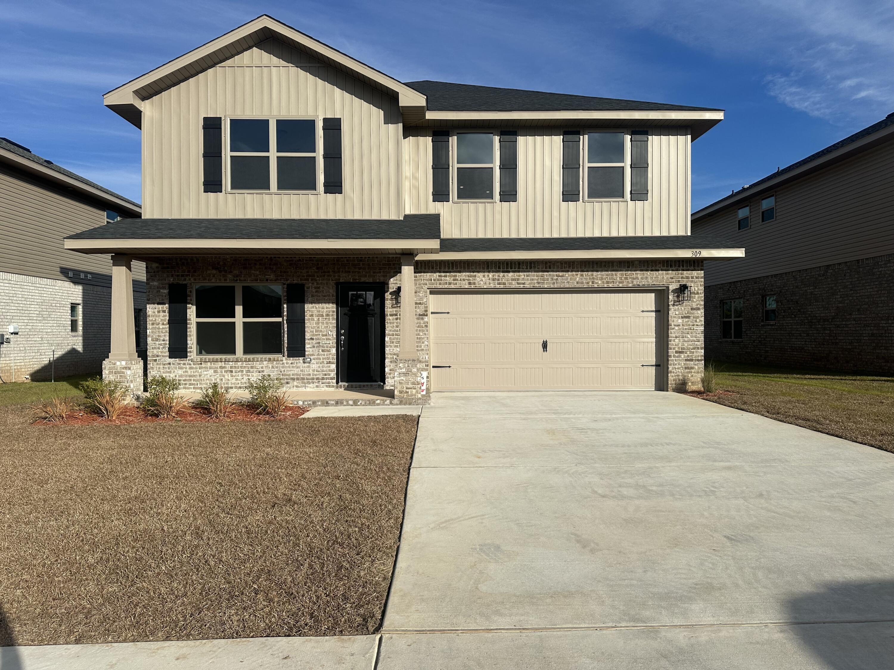 Looking for a six bedroom home? Here it is! 4 sided brick, two story with 3 1/2 bathrooms and a bonus room! The master bedroom is on the first floor. There is a super large walk in closet in the master bedroom. The master bath has been upgraded with a separate walk in shower and a garden tub. Also on the first floor is a formal dining room, family room and spacious kitchen with an island.Upstairs are the other 5 bedrooms, laundry room, 2 full bathrooms and the super large bonus room! All floors are adorned with durable LVP and stairs and bedrooms are carpeted. The garage comes with an electric garage door opener.Sprinklers are on an auto timer. Landscaping is done professionally and the lot is fully sodded, This subdivision has a community pool. What are you waiting for?