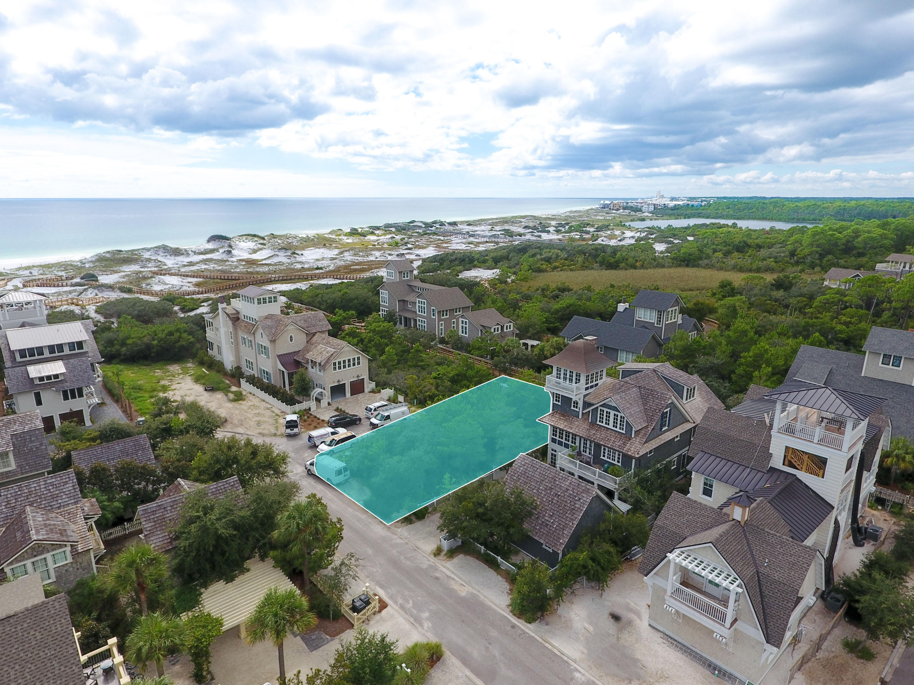 Only one row away from the Gulf, 90 S. Watch Tower Lane beholds dazzling views of the Gulf. It is beautifully situated along a pedestrian boardwalk leading directly to the beach and is located in the desirable Dune Ridge neighborhood of WaterSound Beach. WaterSound Beach includes abundant amenities; neighborhood pools, a puttering park, the Yacht Pond, Dunesider Grill, beautifully intricate paths and boardwalks, an onsite post office, fitness center, and bike rental shop. WaterSound is 1,400 acre community composed around one of Florida's largest coastal dune lakes and the Gulf of Mexico. As the name suggest the community is elegantly bordered by the sounds of water.