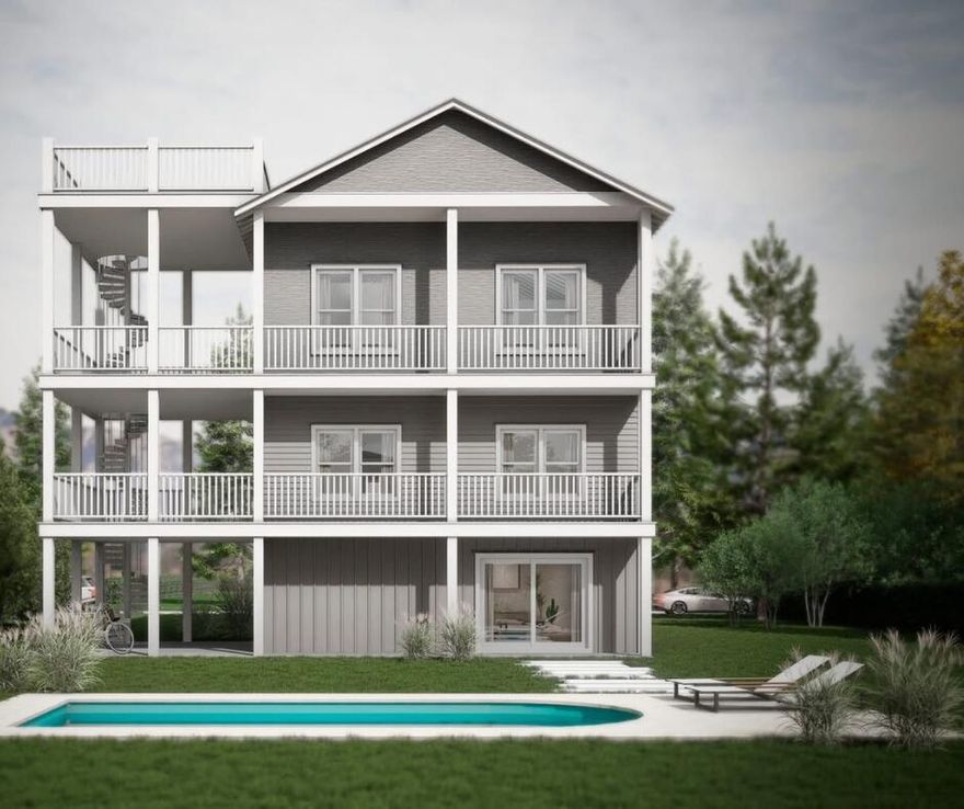 Brand-New Luxury Beach House in Gulfview Heights - Under Construction, Completion in 6-7 MonthsWelcome to 180 Betty Street, a stunning newly built beach house in the sought-after Gulfview Heights neighborhood of Santa Rosa Beach, Florida. A breezy walk from the beach access and the renowned Goat Feathers restaurant, this three-story coastal retreat offers the perfect blend of luxury, comfort, and modern design.Property Highlights:6 Bedrooms | 6.5 Bathrooms, 4,444 Sq Ft | 1,230 Sq Ft of Balconies, 3-Story Design with a Lookout Crow's Nest Offering Breathtaking Gulf Views, Saltwater Pool with Heater & Outdoor Kitchen, High-End Finishes & Premium Build Quality!Outdoor Living at Its Finest! coastal breezes from the expansive balconies on all three floors, soak in the heated saltwater pool, or entertain guests in the outdoor kitchen, complete with a grill and vent hood. The backyard is enclosed with an elegant aluminum fence, adding both privacy and security.

Cultivated Interior Features - Pecky Cypress Ceilings & Custom Trim Work, LVP Flooring & Paneled Walls for a Coastal Elegance, Built-In Storage & Hallway Bunk Room for Added Functionality, Impact-Rated Windows & Tankless Water Heaters for Efficiency, Chef's Kitchen with GE Caf?? Appliances - Cooktop, Oven, Fridge/Freezer, Microwave, Vent Hood, Dishwasher & Ice Maker, Spacious Pantry & Custom Closets for Maximum Organization, Luxurious Master Suite with a Private Balcony, Spa-Like Bath, & Full-Height Tile Shower with Soaking Tub.

Built for Comfort & Durability:
Constructed with Hardie Siding, Pressure-Treated Wood, and a Durable Metal Roof, this home is designed to withstand the coastal elements while providing a low-maintenance, high-quality lifestyle. Equipped with three high-efficiency AC units, an automatic garage door opener, and a sprinkler system, every detail has been carefully considered for modern living in paradise.

This exceptional new construction beach house is on track for completion in the next 6-7 months, offering an exclusive opportunity to own a brand-new luxury home South of 30A.

Secure this dream home todaycontact us for floor plans, renderings, rental projections, and more!
