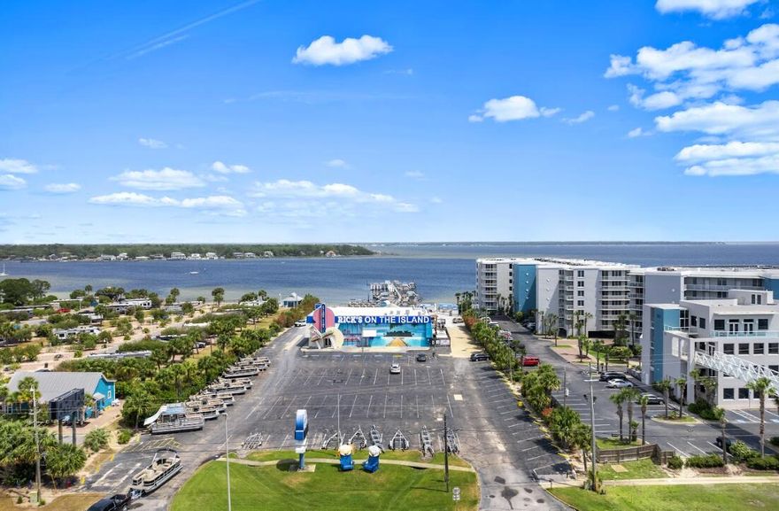 15,640 SF Restaurant/ Bar that sits on 2.79 acres on the Choctawhatchee Bay on Okaloosa Island across the road from the Island Hotel Resort and The Okaloosa Island Board Walk , large parking area, 2 story building with elevator , two kitchens, arcade area, and building is sprinkled, great location on Okaloosa Island that hosts millions of tourists annually, one of owners is a licensed realtor