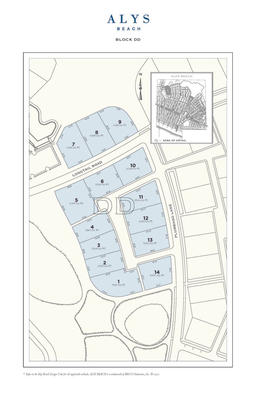 Homesite North of 30A.  Entered for comp purposes.