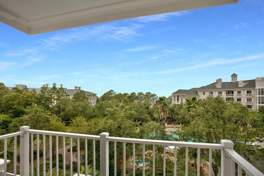 Nestled in the heart of Sandestin Golf and Beach Resort, this charming studio offers a stylish & spacious living space, perfect for those seeking a retreat with Bay & pool views. Freshly painted interior! The studio designed to incorporate a living area, dining space, and sleeping area seamlessly. The living area is a cozy haven, featuring a comfortable sleeper sofa, coffee table, & flat screen tv. It serves as the perfect spot to unwind after a day of exploring the beautiful surroundings. The nearby dining space offers a quaint table and chairs, ideal for enjoying meals or a morning cup of coffee. The sleeping area is designed to provide a peaceful sanctuary. A plush queen-sized bed with crisp linens promises a restful night's sleep. Large windows allow natural light to filter in,
