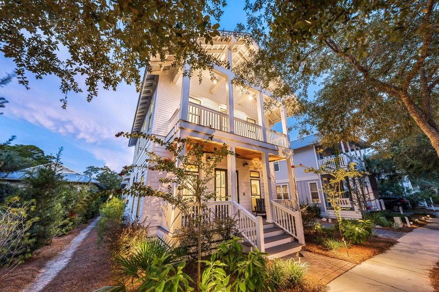 Welcome to 28 Hiker Street, an elegant custom-built 4-bedroom, 3.5-bath coastal home located in the desirable community of Greenway Park in Seagrove Beach, Florida. Positioned just off iconic Scenic Highway 30A, this beautifully designed property offers approximately 2,119 square feet of upscale living, as noted in the most recent property appraisal, and is only steps from the community pool, Greenway Station's dining and shopping, and two public beach access points.This Seagrove Beach home for sale makes a lasting impression with its timeless coastal architecture, spacious paver driveway, and inviting double-level porches that capture the essence of relaxed 30A living. Inside, enjoy 10' ceilings throughout, abundant natural light, and high-end finishes that create a refined and welcoming atmosphere.
The first-floor primary suite is a peaceful retreat with a vaulted ceiling and spa-inspired bath featuring dual vanities and a large walk-in shower. Upstairs, you'll find a second full master suite, a dedicated bunk room, and a separate entertainment room, offering flexibility for hosting guests or accommodating larger families.
The kitchen features custom cabinetry, a gas range, and a thoughtful layout that flows seamlessly into the living and dining spacesideal for everyday living or entertaining. Step outside to a newly built cabana, perfect for al fresco dining or lounging in coastal style. This home also includes a built-in outdoor shower, two exterior storage units, and spacious parkinga true luxury this close to the beach.
This luxury coastal home in Seagrove Beach offers the ultimate in location and lifestylejust moments from 30A's world-class beaches, nature trails, and vibrant community hubs.
Whether you're seeking a primary residence, second home, or a high-value investment property, 28 Hiker Street delivers exceptional design, functionality, and location in one of Florida's most desirable coastal markets.
Schedule your private tour today and experience the very best of Seagrove Beach real estate.