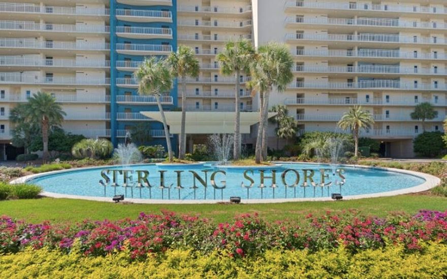 Affordable 2 bedroom/2 bath unit in Sterling Shores, a popular Destin resort offering luxurious coastal living. This third floor unit has private lanai and allows owners and guests access to not only the world famous sugar sands of the emerald coast but to upscale amenities including its own expansive beach with beach club  a lagoon-style pool,  fitness center, and tennis courts. Whether you're looking for a second home, vacation rental or a permanent residence, Sterling Shores delivers unparalleled comfort and convenience in a coveted beachfront location in Destin minutes from shopping, restaurants, off shore fishing and gulf excursions.