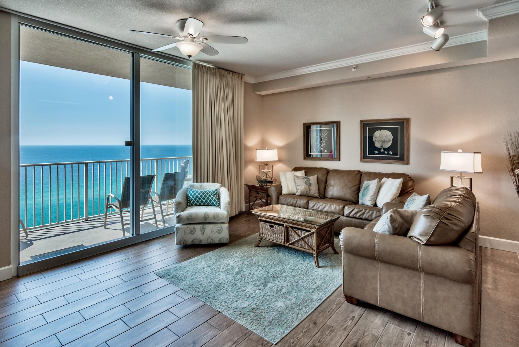 Tidewater 1303 is an updated gulf front condo in Tidewater and is perfect for the investor or second home owner. This one bedroom, two bathroom condo has recently been updated and has incredible rental potential.