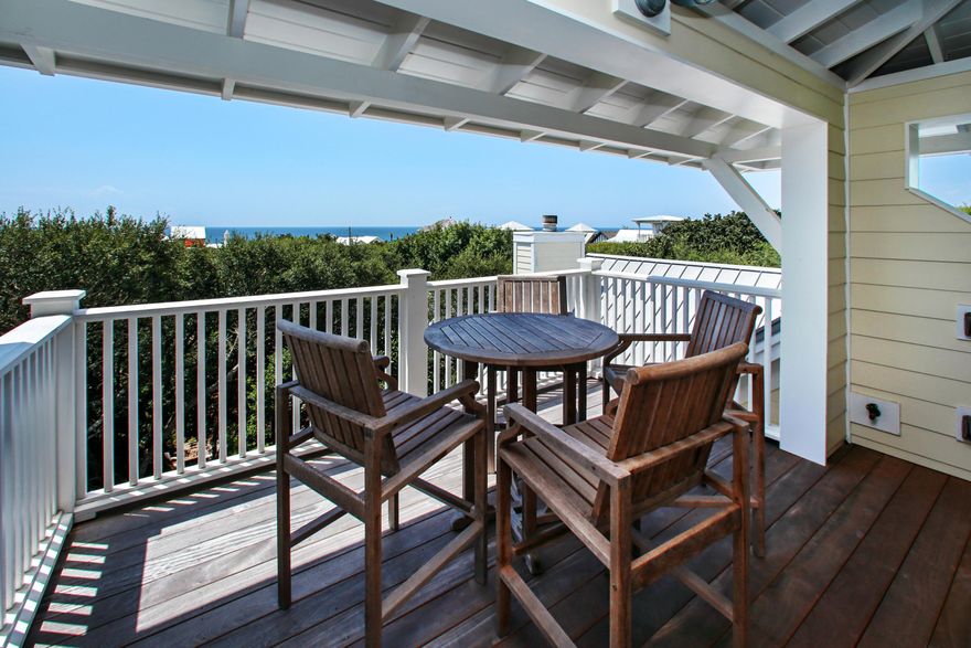 This luxurious home checks all the boxes for buyers that want Location - one half block from beach access, three blocks from Seaside. Space - a master bedroom suite larger than some apartments; substantial guest rooms with full baths; a bunk room that sleeps 6; a media room separate from the family/living room; double islands with a butler's pantry in the kitchen made for multiple cooks; an oversized two car garage and enormous laundry room. Even a bonus room off the massive master closets with a full size bed inside! Function - elevator to all three floors, IPE decking and a whole house generator. And Style - this house is filled with gorgeous furnishings, window treatments and bedding all from The Tracery and Duh in Pensacola. And, it's all positioned on the most beautiful brick pave