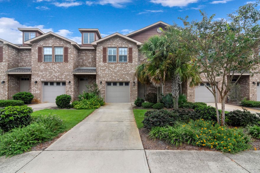 Welcome to Reserve Pointe!  This townhome community located in Navarre is sure to check all of your boxes!  Downstairs, you will find a half bathroom for your convenience, modern kitchen with breakfast bar, and spacious living room.  All bedrooms and two full bathrooms are upstairs for privacy along with the laundry room for easy access!  The backyard is fully fenced and ready for you!  Be sure to schedule your tour ASAP!  This ONE could be yours!