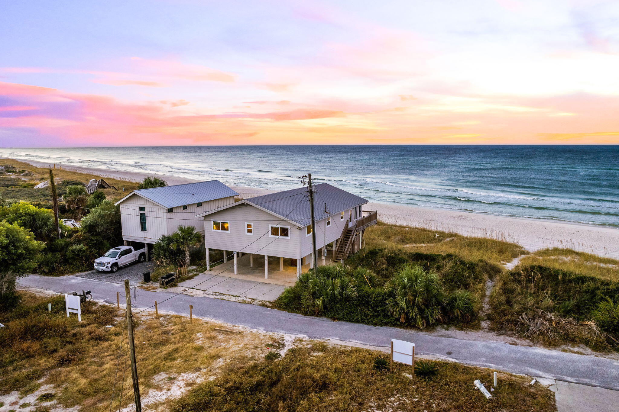 Rare waterfront opportunity on the highly sought-after east end of 30A in Inlet Beach. Prominently situated on over 53 linear feet of gulf frontage and placed southward of all adjacent properties, 490 W Park Place offers unique views showcasing unobstructed expansive views of the sugar white sands and emerald waters. Sunsets experienced from this homesite are truly unparalleled given the position of the parcel. Located at a dead-end of a private road, this setting boasts privacy seldom found on 30A. Inlet Beach is minutes to the famous communities of Rosemary Beach, Alys Beach and Watersound. High-end shopping, world-class entertainment and award-winning dining are all a short walk away. Waterfront opportunities of this nature in Inlet Beach rarely come available.