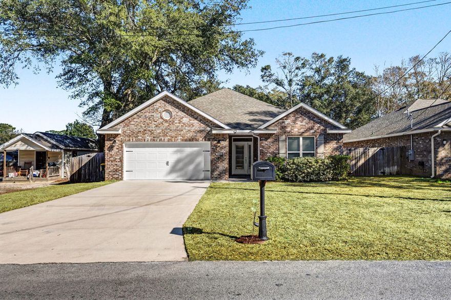 Welcome home to this like-new 2023 brick beauty, where modern style meets easy, low-maintenance living. This single-story, 3-bedroom, 2-bath home offers a thoughtfully designed open-concept layout that seamlessly connects the living, dining, and kitchen spaces--perfect for everyday living and effortless entertaining.The kitchen shines with granite countertops, stainless steel appliances, and plenty of workspace, all overlooking the main living area. Tile flooring anchors the main living spaces, while plush carpeted bedrooms create cozy retreats. A separate laundry room adds convenience, and the two-car garage provides ample storage.Step outside to enjoy a fully fenced backyard with a covered back porch, ideal for morning coffee, weekend grilling, or unwinding after a long day. Best of allNO HOA and a central location just minutes from town, shopping, dining, and nearby military installations, making this home a smart choice for both homeowners and investors alike.

Clean, modern, and move-in readythis one checks all the boxes. Come see it before it's gone!