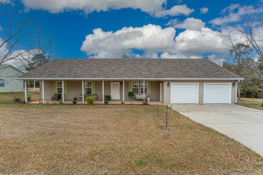 BRAND NEW JUST BUILT 3 BEDROOM, 2 BATH HOME SITTING ON 1.02 ACRES LOCATED IN WYSTERIA MANOR. HOME HAS A GREAT OPEN LIVING ROOM THAT CONNECTS TO DINING ROOM. KITCHEN IS LARGE WITH TONS OF CABINETS AND COUNTER SPACE. MASTER SUITE HAS A LARGE MASTER BATH WITH DOUBLE VANITY AND LARGE WALK IN CLOSET. ADDITIONAL 2 BEDROOMS ARE PERFECT FOR ANY SIZE FAMILY. HOME ALSO INCLUDES A LARGE DEN THAT IS PERFECT FOR FAMILY TIME. HOME HAS A LARGE FLOORED ATTIC SPACE OVER GARAGE ACCESIABLE FROM INSIDE HOME THAT WOULD BE PERFECT TO FINISH FOR AN OLDER TEEN. 2 CAR GAGRAGE - MOVE IN READY!