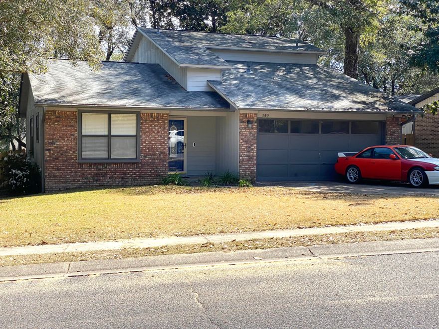 Great 3/2 home in the heart of Niceville! This home features large eat in kitchen with appliances (ice maker not warranted) & tiled floor for easy care. Living area has corner gas fireplace, hardwood flooring and access to back deck overlooking fenced in back yard. Grand main floor carpeted master suite with an abundance of natural light is able to accommodate larger furniture and offers 2 spacious master closets. Master bath offers separate vanity area and beautiful custom tile in tub/shower combination. Main floor Power Room offers custom tiled touches. Upstairs you'll find two carpeted bedrooms, each with a private balcony overlooking the back yard and a convenient guest bathroom. A two car garage with washer & dryer provided but not warranted and nice sized back yard finish off this  great home. Owner will consider pets with restrictions and non refundable pet fee. Any pet must be spayed/neutered, housebroken and current on all shots. Any persons 18 years old or older must apply separately. Tenants required to carry renter's liability insurance.