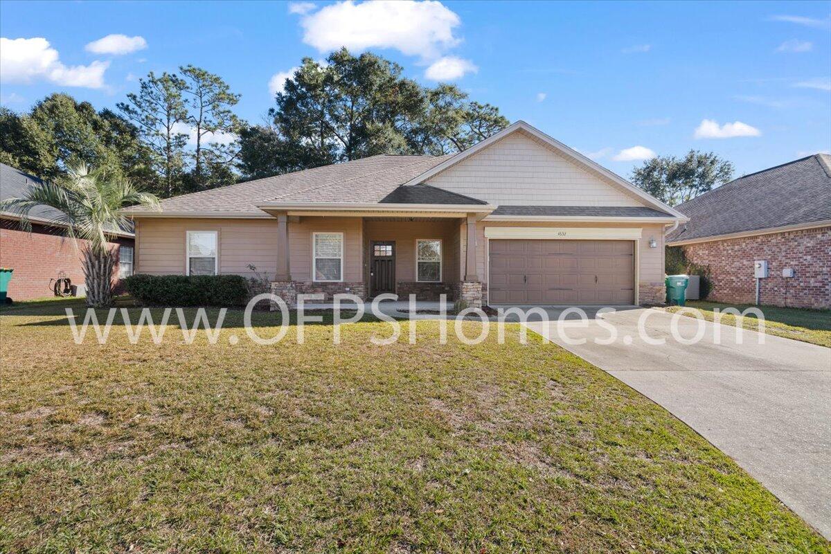 AVAILABLE... January 2, 2025!! 4bd/3bth home located south of i-10 with easy access to Eglin AFB, 7th Group Compound, and Duke Field. Home boasts a separate flex room, 10' vaulted ceilings, luxury granite counter tops, and Jack-n-Jill bath. Primary bedroom bath offers hours of relaxation with separate shower and garden tub. NO smoking. Pets allowed upon approval with a non-refundable pet fee. 600 minimum FICO credit score required in addition to meeting rental criteria. Home comes with solar panels to help with energy bills.We also offer a security deposit waiver option for tenants such that they do not have to pay a security deposit upfront. Terms and conditions apply. Review addenda for details. This property is a part of a Homeowners Association and tenants will be required to adhere to certain rules and restrictions. If you have any questions, you may request to view the HOA Covenants prior to application.

All applicants are required to complete an application on PetScreening.com regardless of if they own a pet or not. Applicants with an ESA are also required to complete the application.

** Furniture pictured does not stay with the home **

** Fees Required once an application is approved include, but may not be limited to: Security Deposit, Non-Refundable Fees (cleaning and rekey), $20 Certified Mail Fee, and Pet Fees (when applicable).