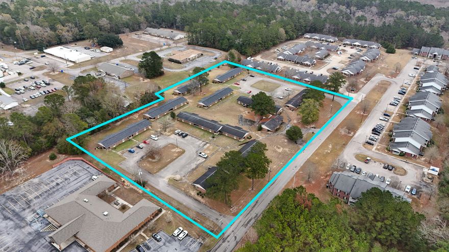 Looking for your next investment opportunity - located in Andalusia just behind the Hospital sits this 40-unit apartment complex. All units are 1 BR - 1 BA with living room, kitchen and large closet space making it the perfect size apartment for renters. Property includes 9standalone complexes as well as an office and paved parking. This complex has been well maintained and has an onsite manager. Located close to shopping, schools, parks, and the hospital makes the location an even more desirable turnkey opportunity.