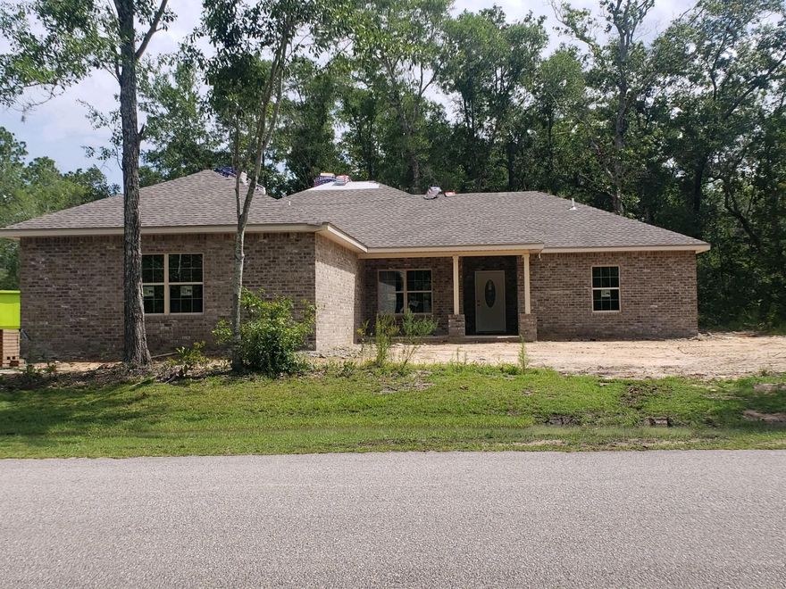 Brand New 4 bedroom Brick Home in the bay front community of Bay Harbour in Freeport! Should be finished and ready for occupancy in 35 Days! Put this home under contract soon to be able to pick some of the home's colors & Fit and finish! Bay Harbour neighborhood is situated directly on the Choctawhatchee Bay and features a community dock, tennis courts, RV and Boat Storage, and Basketball Court. Don't let this one get away. Call today.