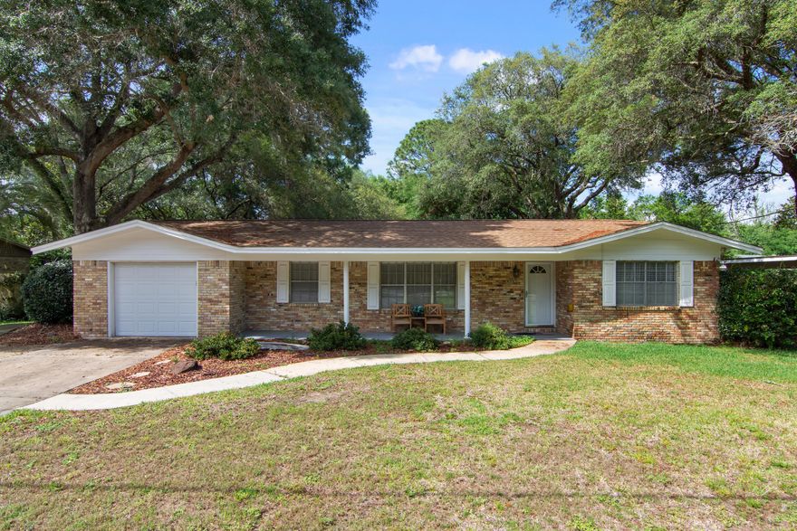 Under contract but accepting back up offers. A Beautiful home in the sought after Kenwood area. True pride of ownership is evident as you tour this well maintained home. This 1714 ft, 3 bedroom, 2 bathroom all brick home boasts a stunning peaceful backyard with a 36' in-ground pool surrounded by gorgeous oak trees that make for an amazing outdoor oasis. Inside you'll enjoy all aspects of life with 2 separate living spaces, dining room, breakfast area, and a lovely kitchen with stainless appliances and granite tiled counters. Enjoy views of your beautiful backyard and pool from the kitchen, breakfast area, family room, and master bedroom. Convenient to great schools, Eglin AFB, Hurlburt AFB, shopping, and dining. Our amazing sugar white beaches are just 10 minutes away.