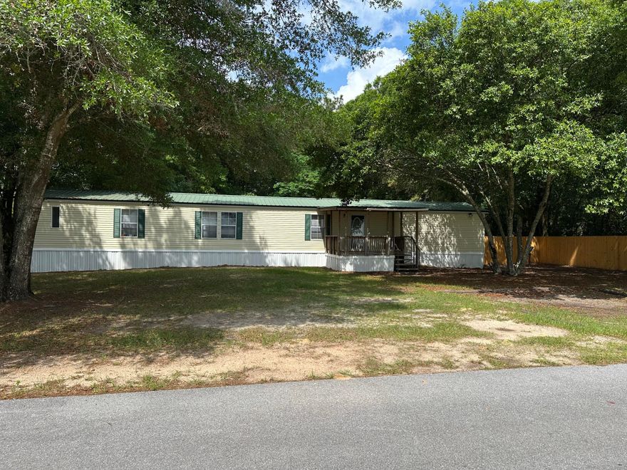 Great opportunity to own a well maintained 3 bedroom 2 bathroom home on almost a half acre lot in Holt! Delight yourself with the fireplace located in the corner of the living room which is open to the spacious kitchen with ample prep & storage space. Master bedroom features its own en suite with garden tub, separate shower and walk in closet. Two additional bedrooms with a full bathroom and a large laundry room complete the interior of the home. Large fenced in backyard is perfect for gardening, a play set, or even a pool! The possibilities are endless at this home, don't miss out!