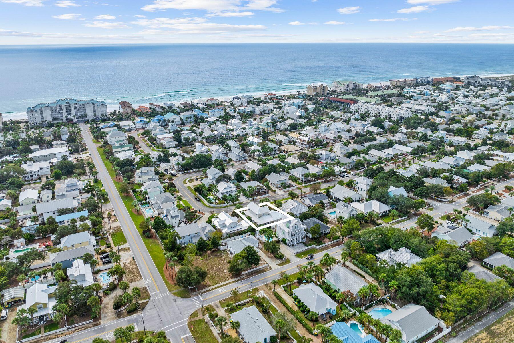 Located in the heart of Destin, this beautifully maintained 4-bedroom, 4-bathroom property in the sought-after Crystal Beach Cottages neighborhood offers the perfect blend of relaxation, convenience and coastal charm. Ideally located just a short walk from the beach, this home is a true gem with an array of amenities and features designed for both comfort and enjoyment. The home boasts two spacious primary suites--one on each floor--providing ultimate privacy and comfort for you and your guests. Adjacent to the second-floor primary suite, a bonus room with a full ensuite bathroom provides flexibility as additional sleeping space, a media room or an office. Two additional guest rooms on the first floor are each equipped with Murphy beds, allowing for flexible sleeping arrangements and added convenience. The open-concept living, kitchen, and dining area on the first level features bright, coastal-inspired decor and a gas fireplace, creating a welcoming atmosphere for gathering and entertaining.  Outside, you'll find numerous porches perfect for relaxing with a morning coffee or evening cocktail, surrounded by lush landscaping that enhances the home's curb appeal. With ample parking and a generous outdoor storage closet, this property offers all the practical space you need to make the most of your time at the beach. Crystal Beach Cottages residents enjoy access to a community pool, and the home is ideally located within walking distance of the Crystal Beach Drive Beach Access, where you can enjoy sun and sand with ease. Just a few steps further, The Shore at Crystal Beach Park offers a pavilion, restrooms, showers, picnic tables, and ample parkingideal for a family day out. The neighborhood is perfectly situated for easy access to the best of Destin. You're just minutes from the shopping, dining, and entertainment of Destin Commons, and other local attractions, including the Destin Harbor and Silver Sands Outlet Mall, are only a short drive away. Whether you're seeking a vacation getaway, a lucrative rental investment or a permanent coastal retreat, this home in Crystal Beach Cottages is the perfect place to enjoy everything Destin has to offer.