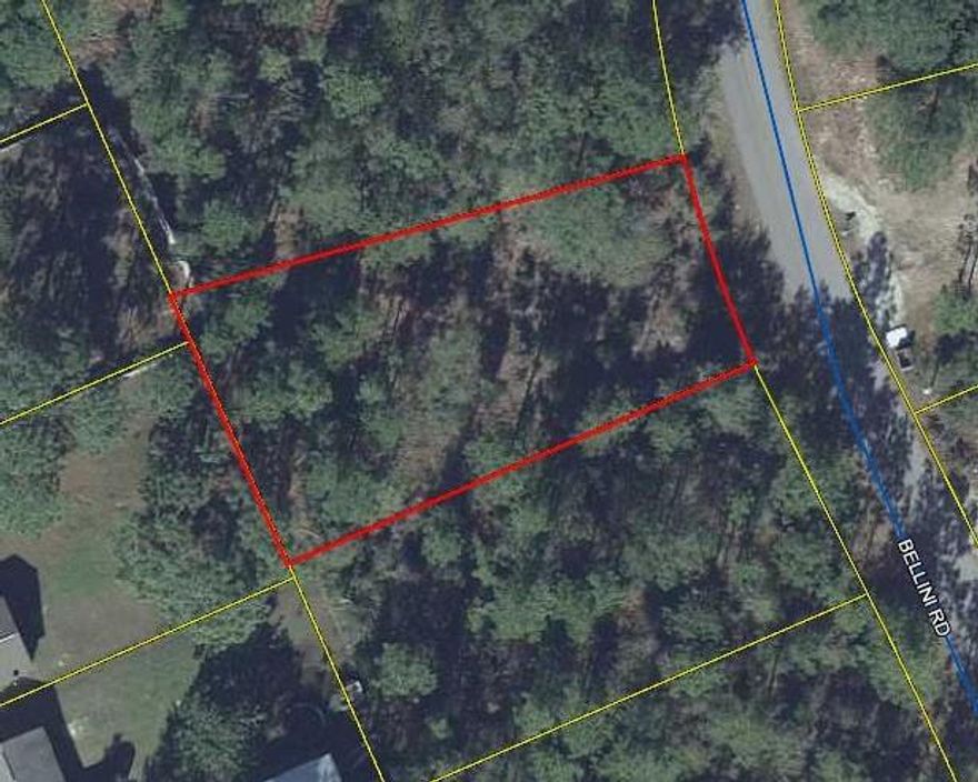 Partially cleared .32 of an acre. Great lot for your new home.  Water Tap fee has been paid. Lot is conveniently located to shopping and schools.All matters of importance to be verified by buyer. Mobile homes are allowed.