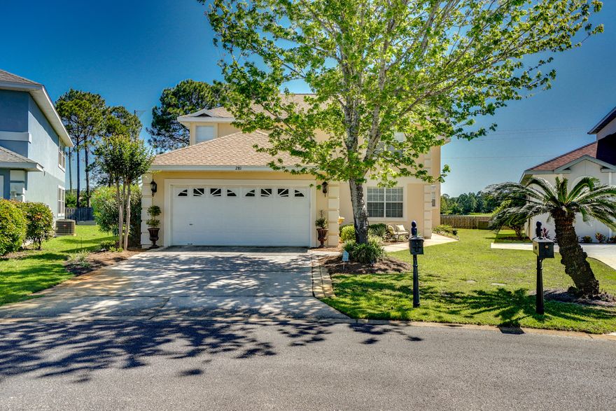 This two-story home is located in the Emerald Lakes Community. The first floor features an open floor plan and soaring ceilings in the entry and family room The family room has a magnificent fireplace and formal dining room both are perfect for entertaining. The master suite, located on the first floor includes french doors off of a beautifully, tranquil outdoor living space, a jetted tub and large walk-in closet. Out back you will enjoy the tranquil surroundings overlooking the golf course. Upstairs you will find a loft area and two bedrooms that share an over-sized Jack and Jill bathroom. This home has large gas powered generator. An additional bonus space with high ceilings can be turned into a huge loft area, office or 4th bedroom. Emerald Lakes' amenities include gated entry,