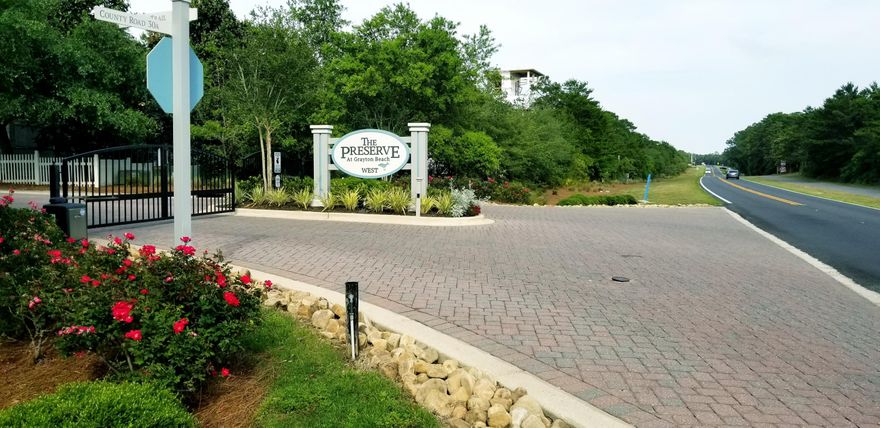 This Lot also comes with APPROVED BUILDING PLANS and SURVEY if you so you choose to reside in this immaculate 4BR 4BA DREAM HOME w/ garage. This lot is located in the quiet upscale gated community, The Preserve At Grayton Beach. This property comes loaded with amenities such as multiple community swimming pools, tennis courts, workout facilities, plus a community room. Best of all, it is conveniently located just a half mile from some of the most beautiful sugar white sand beaches the Emerald Coast has to offer. Made accessible by a breathtaking scenic boardwalk and deeded access complete with crosswalk, Perfect for any family or persons looking for that magical beach home within biking distance of several 30A hotspots such as Grayton Beach, Seaside, Blue Mountain, and Gulfplace.