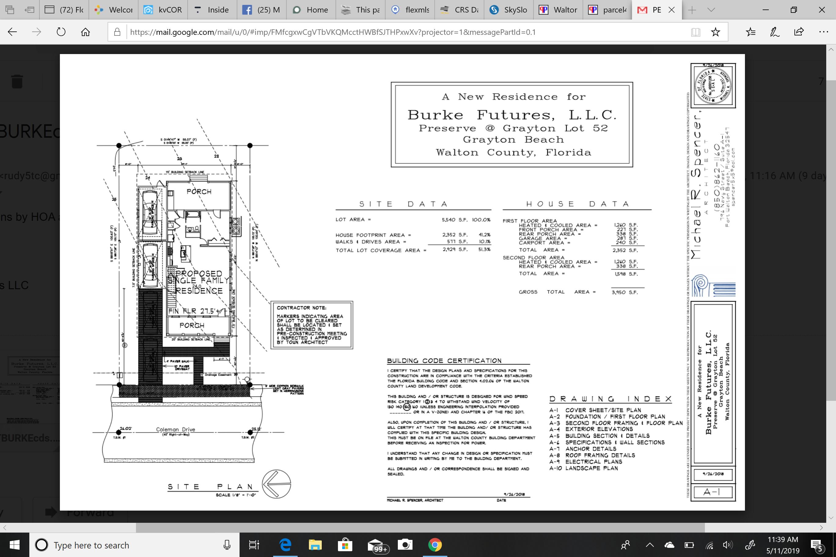 PRESERVE AT GRAYTON BEACH THE - Land