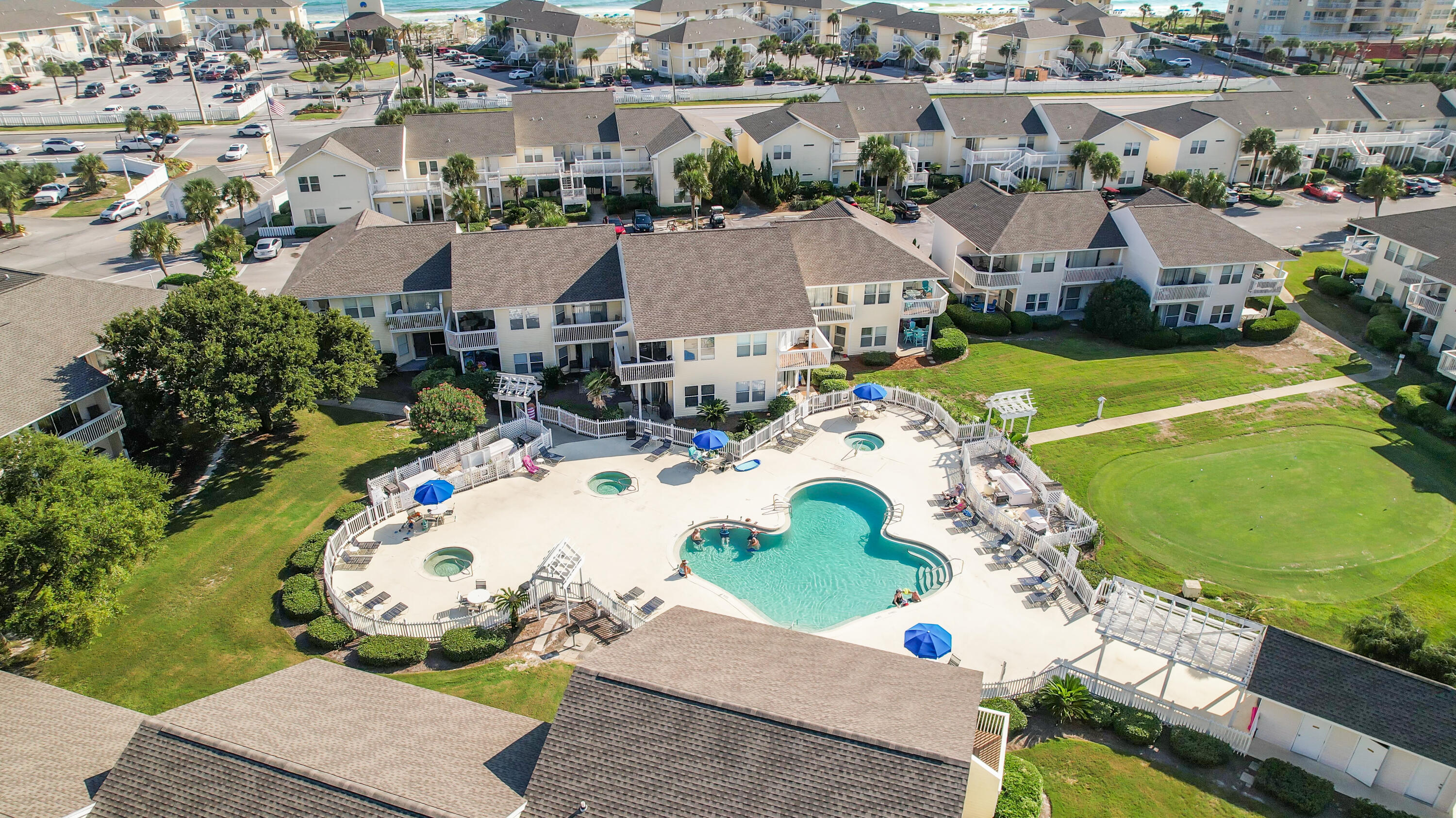 Welcome to Sandpiper Cove in beautiful Destin, FL! This well-appointed two bedroom, two bathroom beach condo is the perfect escape for anyone looking for relaxation and luxury. From the moment you enter, you are greeted with stunning decor and breathtaking views of the Gulf of Mexico. Enjoy the sounds of waves crashing from your private balcony or take a dip in the community pool located just steps away. Sandpiper Cove is one of Destin's most sought-after communities, offering guests access to an array of amenities; including a marina, 5 pools, 3 hot tubs, 6 tennis courts, a Par 3- 9 hole golf course and 2 onsite restaurants. Sandpiper Cove is a gated community with private access to 1100 beachfrontcomplex with direct access to wide, white, sandy beaches.