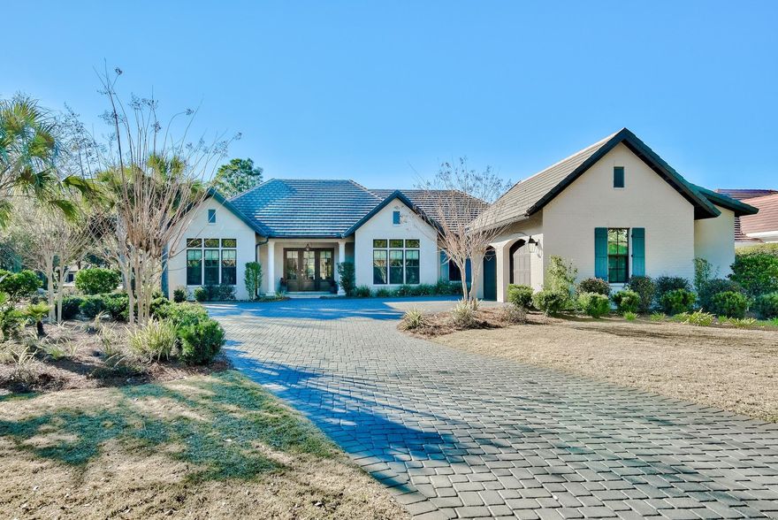 This beautiful lakefront home in Regatta Bay was built by Huff Homes of Florida.  Located on a large corner lot with breathtaking views, this home is truly one of a kind.  The one story 4 Bedroom 4 Bath Home has been beautifully maintained offering its owners a thoughtful floor plan and almost 400 square feet of outdoor entertaining space.  
Home Features include:
150 mph Wind and Impact rated windows and doors 
Hardwood Floors
10 Ft. Ceilings with 8 Ft. solid core doors Quartz countertops
Almost 400 feet of outdoor entertaining space
15X30 salt water gunnite pool with screened enclosure 
2 car plus golf cart garage
Large corner lot overlooking the lake and much more.