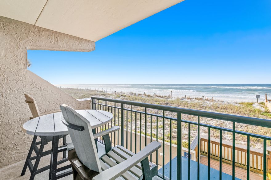 *ALERT* FIRST TIME EVER! This beautiful 2/2 GULF FRONT Condo is on the market for the first time, ready to become your family's next vacation home or a great investment opportunity! Light and bright with incredible direct view of the gulf; a PROVEN rental history with lots of repeat guests; TONS of recent Upgrades  - HVAC, Water heater, Appliances, Washer/Dryer, Furnishings  and so much more! Indulge in the many resort style amenities Island Echos has to offer such as Pickleball, Tennis, gym & Heated Beach Front Pool. Enjoy the Uncrowded beaches of the Island through your private beach access, with endless shopping/dining opportunities just a few minutes drive away. Come see your beach oasis for a perfect blend of income potential and family fun! *Buyers to verify all property data